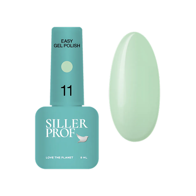 Гель-лак 3в1, 8 мл №11 One-step Easy Gel Polish SILLER Professional