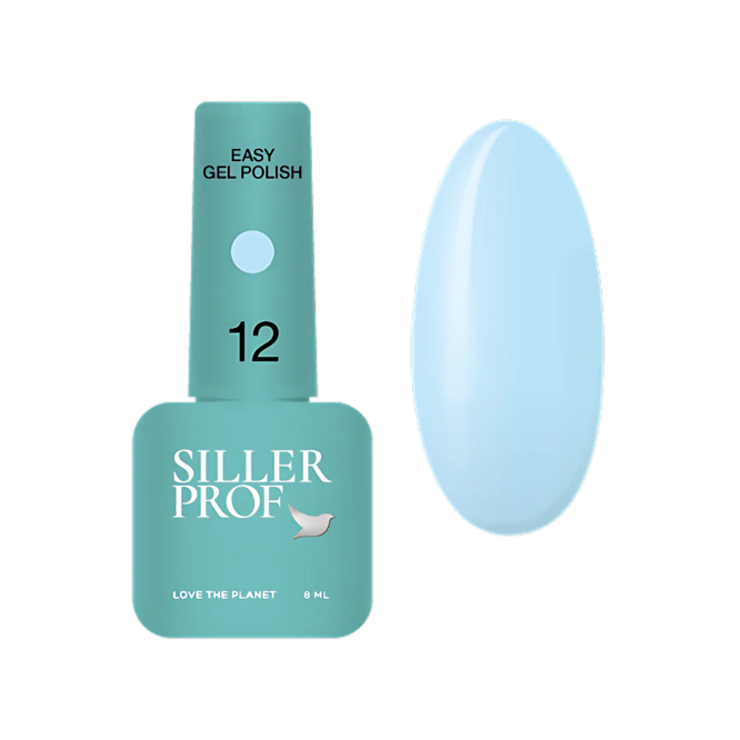 Гель-лак 3в1, 8 мл №12 One-step Easy Gel Polish SILLER Professional