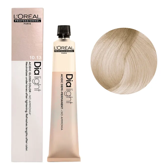 10/13 Фарба-гель тонуюча на кислотній основі без аміаку, 50мл Acidic Gloss Color Dia Light L`Oreal Professionnel
