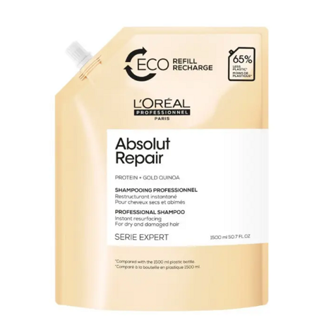 Кондиціонер для інтенсивного відновлення пошкодженого волосся, 750мл (Refil)  Conditioner Absolut Repair Serie Expert L`Oreal Professionnel