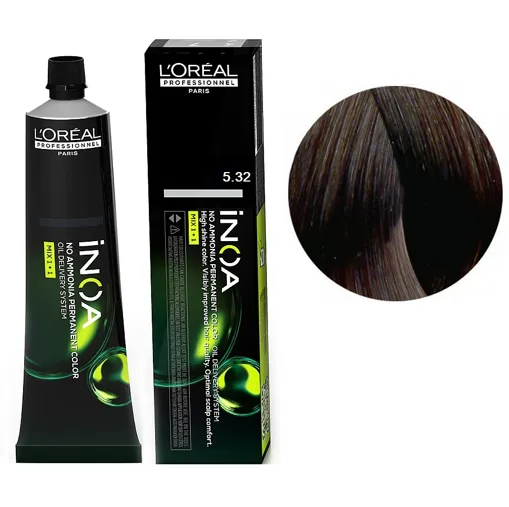 5/32 Фарба для волосся стійка без аміаку, 60мл No-Ammonia Permanent Color  INOA L`Oreal Professionnel 