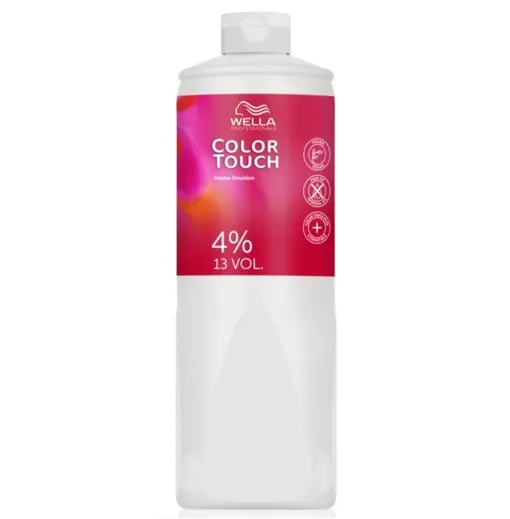 Оксидант 4% (13vol.)  Оновлена формула  COLOR TOUCH  EMULSION Wella Professionals, 1000мл