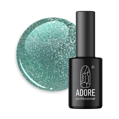 ADORE Cat`s Eye  Cristal Flash Gel Polish Гель-лак котяче око з ефектом діамантового мерехтіння 8мл № С-01