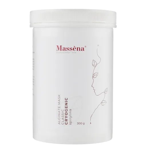 Альгінатна маска для обличчя на основі спірулини &quot;Кріогенна&quot;, 300 г CRYOGENIC Classic Alginate Mask Massena
