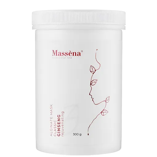 Альгінатна маска для обличчя омолоджувальна &quot;Женьшень&quot;, 300 г GINSENG Classic Alginate Mask Massena