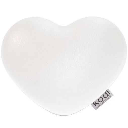 Подушечка під лікоть для майстра, форма: Серце, колір: &quot;White&quot;  KODI Professional