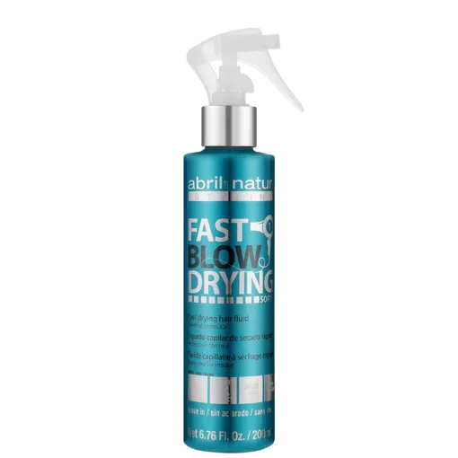 Спрей-флюїд двофазний з термозахистом для швидкого укладання та сушіння волосся, 200 мл Fast Blow Drying STYLING Abril et Nature