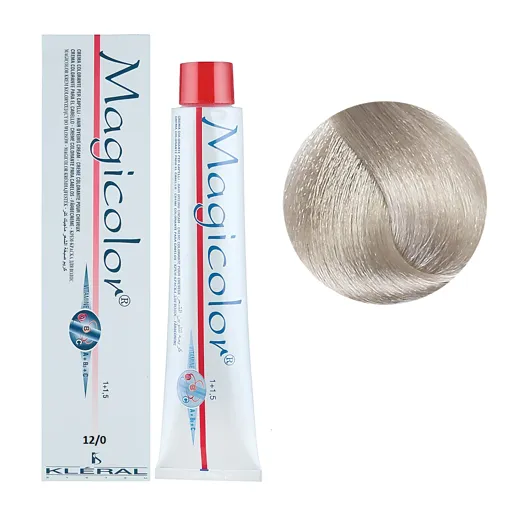 12/0 Стійка перманентна крем-фарба для волосся, 100 мл Magicolor Hair Cream KLERAL System