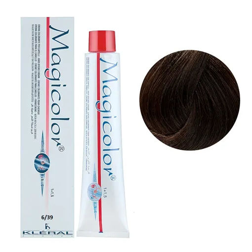 6/39 Стійка перманентна крем-фарба для волосся, 100 мл Magicolor Hair Cream KLERAL System