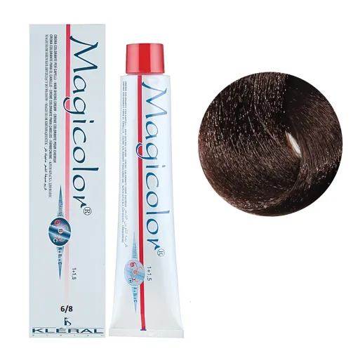 6/8 Стійка перманентна крем-фарба для волосся, 100 мл Magicolor Hair Cream KLERAL System