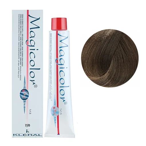 7/0 Стійка перманентна крем-фарба для волосся, 100 мл Magicolor Hair Cream KLERAL System