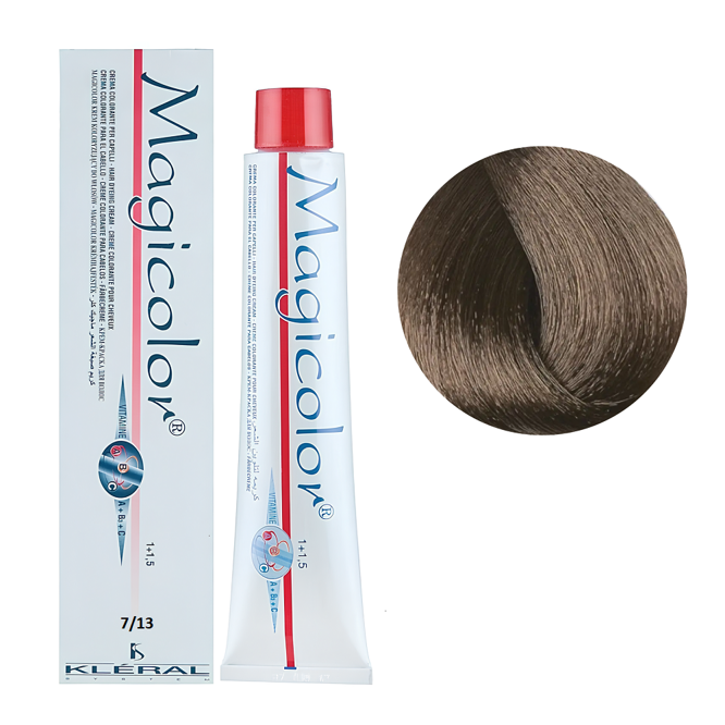 7/13 Стійка перманентна крем-фарба для волосся, 100 мл Magicolor Hair Cream KLERAL System