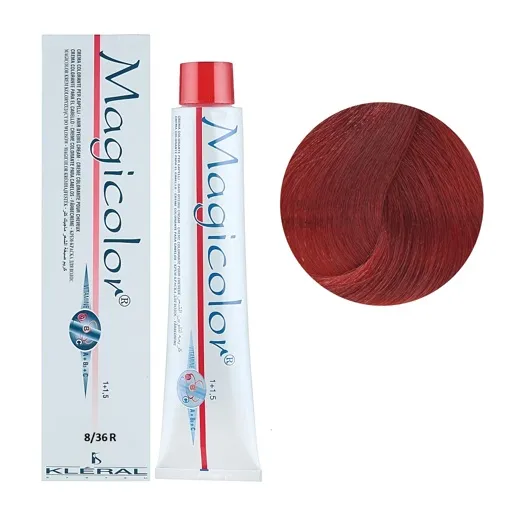 8/36R Стійка перманентна крем-фарба для волосся, 100 мл Magicolor Hair Cream KLERAL System