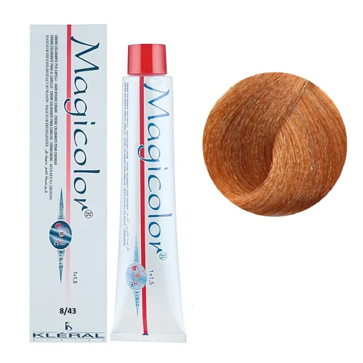 8/43 Стійка перманентна крем-фарба для волосся, 100 мл Magicolor Hair Cream KLERAL System