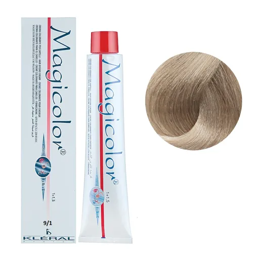 9/1 (9C) Стійка перманентна крем-фарба для волосся, 100 мл Magicolor Hair Cream KLERAL System