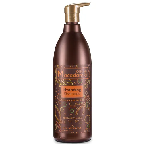 Шампунь зволожувальний з олією макадамії, 1000 мл Hydrating Shampoo Olio Di Macadamia Line KLERAL System