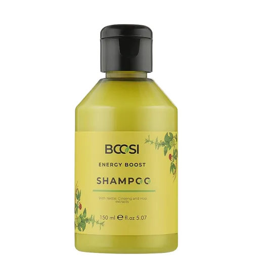 Шампунь проти випадіння волосся з женшенем, 150 мл Energy Boost Shampoo Bcosi Line KLERAL System