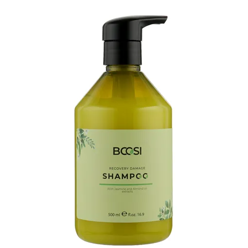 Шампунь для відновлення пошкодженого волосся з мигдальною олією, 500 мл Recovery Damage Shampoo Bcosi Line KLERAL System