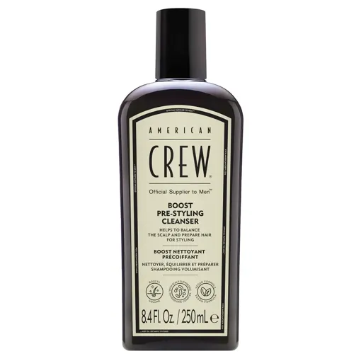 Шампунь для об’єму перед укладанням для чоловіків з тонким волоссям, 250 мл Boost Pre-styling Cleanser Shampoo Hair &amp; Body American Crew
