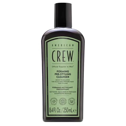 Шампунь формувальний перед укладанням для чоловіків із кучерявим волоссям, 250 мл Forming Pre-styling Cleanser Shampoo Hair &amp; Body American Crew