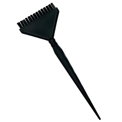 Пензлик для кератину YS-01 (чорний) з короткою, чорною щетиною Proline