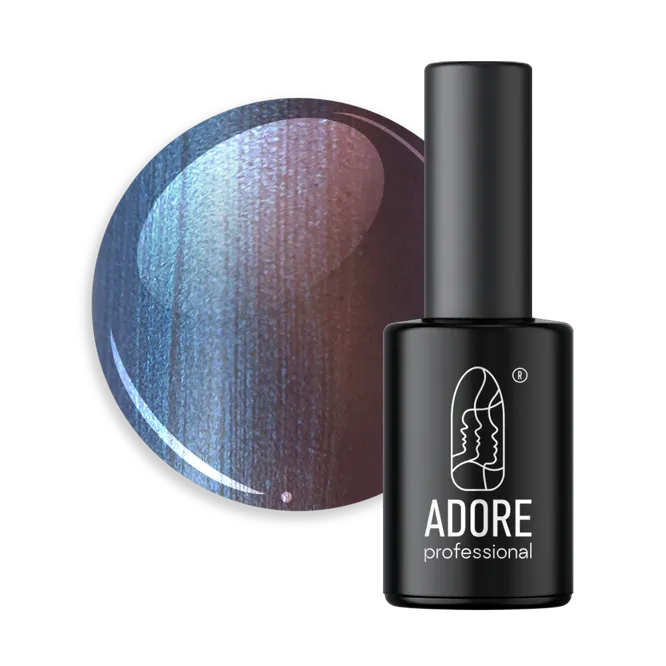Гель-лак перламутровий з ефектом втирки, 8 мл № W-06 Wild Pearl Gel Polish ADORE
