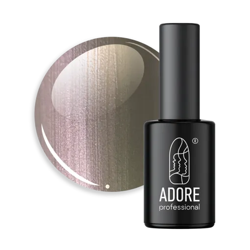 Гель-лак перламутровий з ефектом втирки, 8 мл № W-09 Wild Pearl Gel Polish ADORE