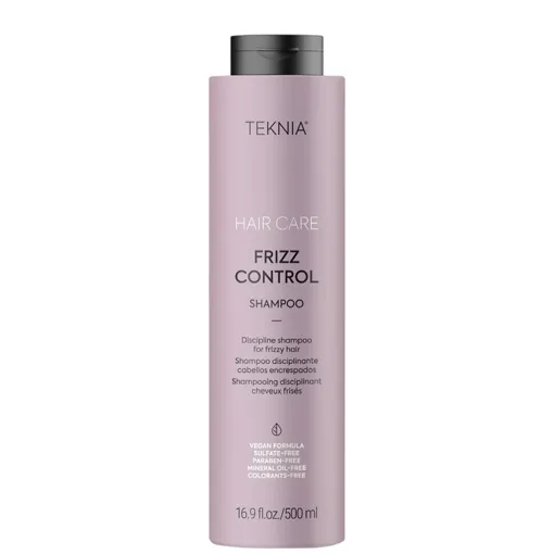 Шампунь безсульфатний, зволожувальний для догляду за неслухняними і кучерявим волоссям, 500 мл 44415 Shampoo FRIZZ CONTROL Hair Care TEKNIA LAKME