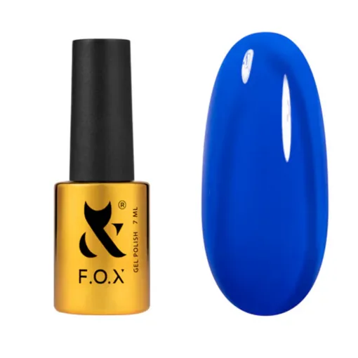 Гель-лак вітражний 7мл №004 Bilberry  LolliPop Colection Gel polish F.O.X   