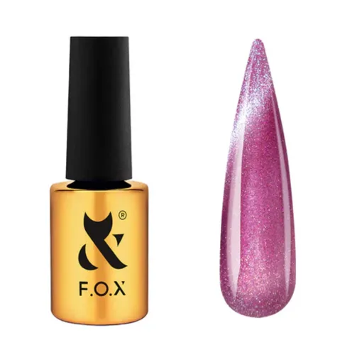 Гель-лак з ефектом котячого ока 7 мл LILY Cat Eye F.O.X Gel Polish 