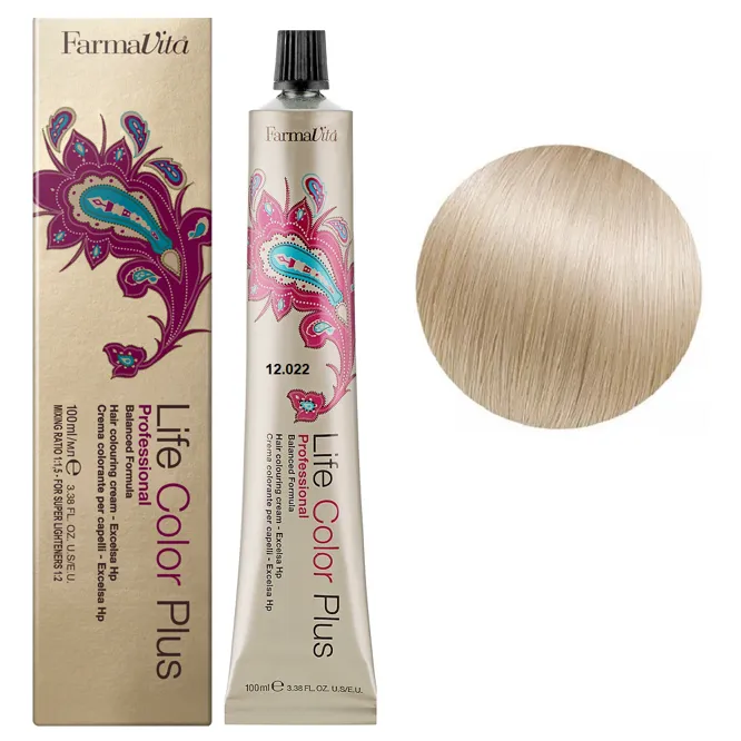 12/022 (12/89) сріблястий шик Фарба для волосся 100 мл.Life Color Plus FarmaVita