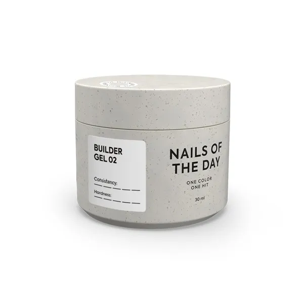 Гель для нарощування нігтів, 30 мл №002 Колір: Біло-молочний Builder Gel NAILSOFTHEDAY