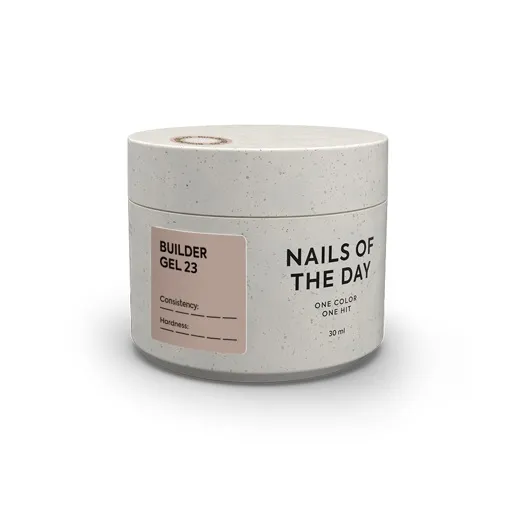 Гель для нарощування нігтів, 30 мл №023 Колір: Холодний-нюдовий Builder Gel NAILSOFTHEDAY