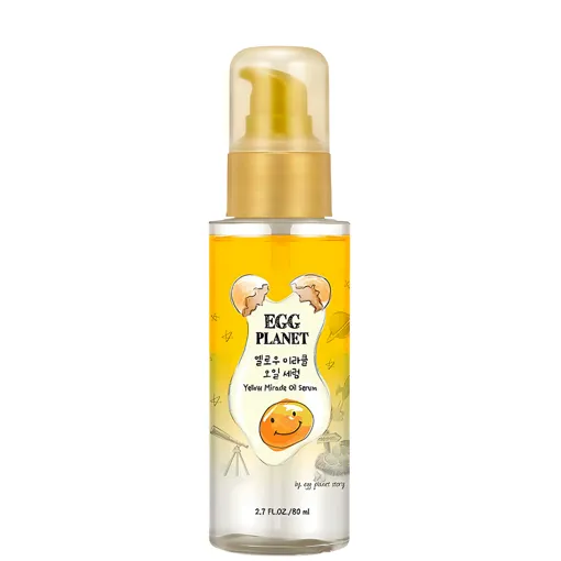 Сироватка-олія двофазна відновлювальна для пошкодженого волосся, 80 мл Yellow Miracle Oil Serum EGG PLANET DAENG GI MEO RI