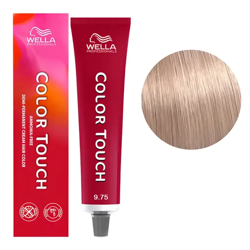 9/75 світлий блондий коричнево-рожевий Фарба для тонування волосся без аміаку (Оновлена формула), 60 мл COLOR TOUCH Wella Professionals