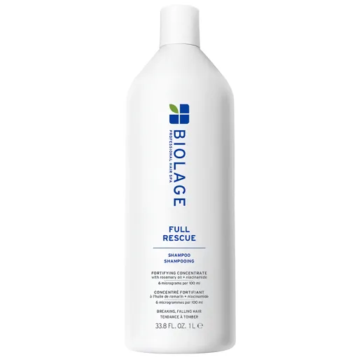 Шампунь для зміцнення та ущільнення волосся з олією розмарину, 1000 мл Shampoo FULL RESCUE BIOLAGE Hair Spa MATRIX