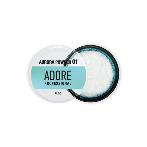 Втирка-хамелеон для нігтів, 0,5г №01 Aurora Powder ADORE