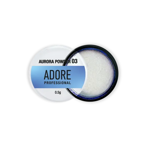 Втирка-хамелеон для нігтів, 0,5г №03 Aurora Powder ADORE