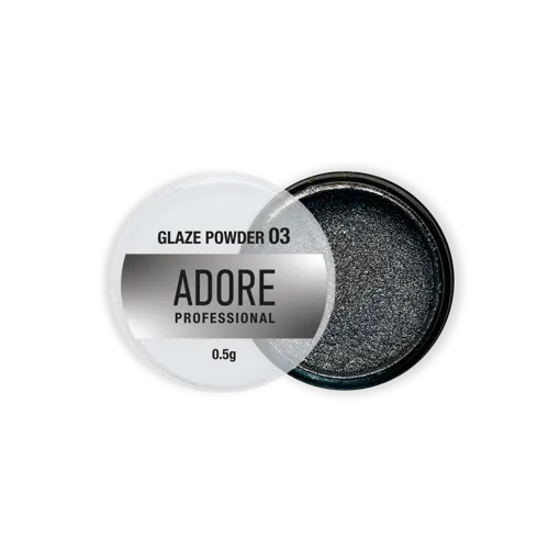 Втирка - глазу для нігтів, 0,5 г №03 Glaze Powder ADORE