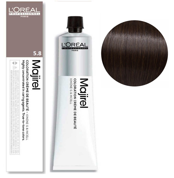 5/8 Світло-коричневий мокко Фарба для волосся стійка, 60 мл  Majirel L`Oreal Professionnel (оновлений формат)