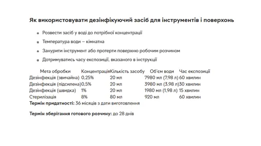 Концентрат рідкий для дезінфекції, передстерилізаційного очищення і стерилізації, 250 мл ProDez ProSTERIL