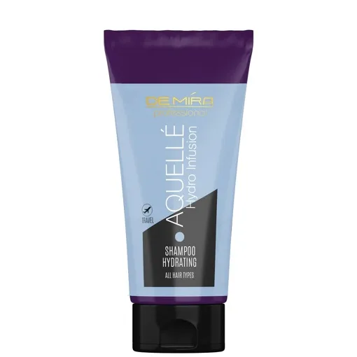Шампунь зволожувальний для всіх типів, 90 мл Shampoo Hydrating Hydro Infusion AQUELLE DEMIRA Professional
