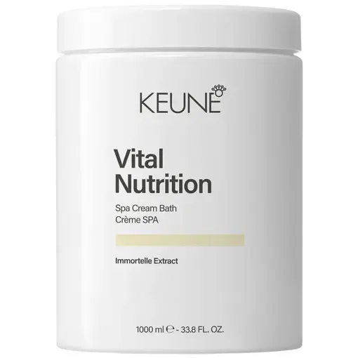 Маска &quot;Кремова ванна&quot; для СПА-догляду за пошкодженим волоссям &quot;Основне живлення&quot;, 1000 мл Spa Cream Bath Vital Nutrition Care KEUNE
