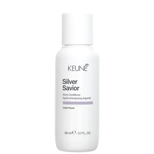 Кондиціонер з фіолетовими пігментами для нейтралізації жовтизни &quot;Срібний блиск&quot;, 80 мл Conditioner Silver Savior Care KEUNE