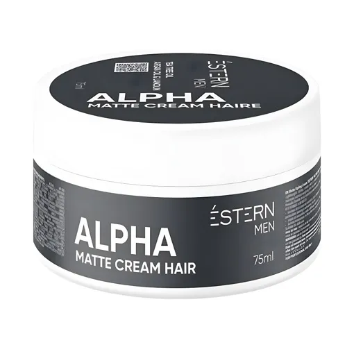 Крем-стайлінг матовий для укладання волосся, 75 мл Matte Cream Hair ALPHA MEN ESTERN jNOWA Professional