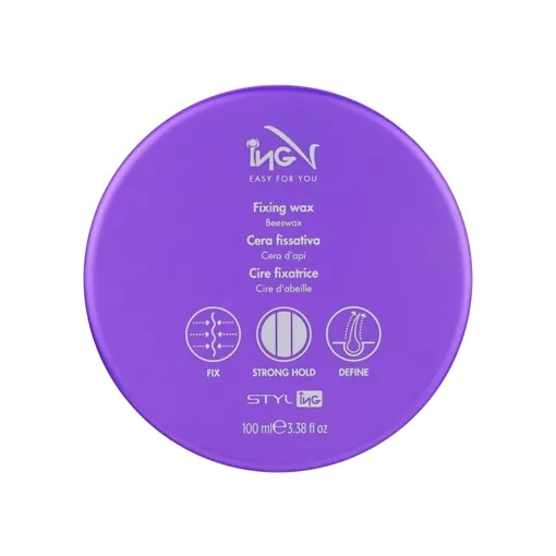 Віск для стайлінгу з матовим ефектом сильної фіксації, 100 мл Fixing wax STYLing ING Professional
