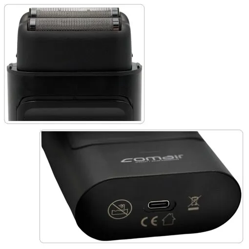 Шейвер-електробритва професійна Foil Finish 700 RPM (колір: Black) 7001463 Comair Germany
