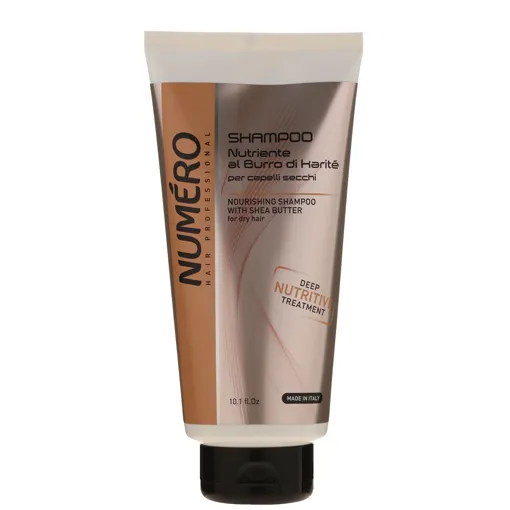 Шампунь живильний з маслом каріте та авокадо, 300 мл Nourishing Shampoo with Shea Butter Karite Numero BRELIL Professional