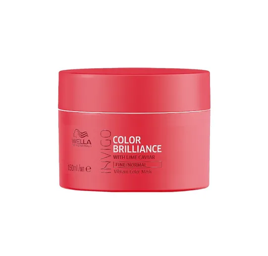 Маска для фарбованого нормального та тонкого волосся 150мл Mask Fine COLOR BRILLIANCE INVIGO  Wella Professionals