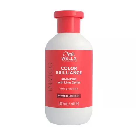 Шампунь для фарбованого жорсткого волосся 300мл Shampoo Coarse  COLOR BRILLIANCE INVIGO  Wella Professionals